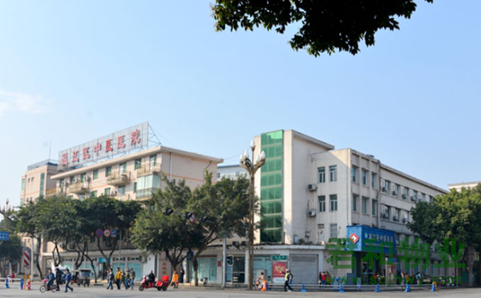 溫江中醫院全景圖